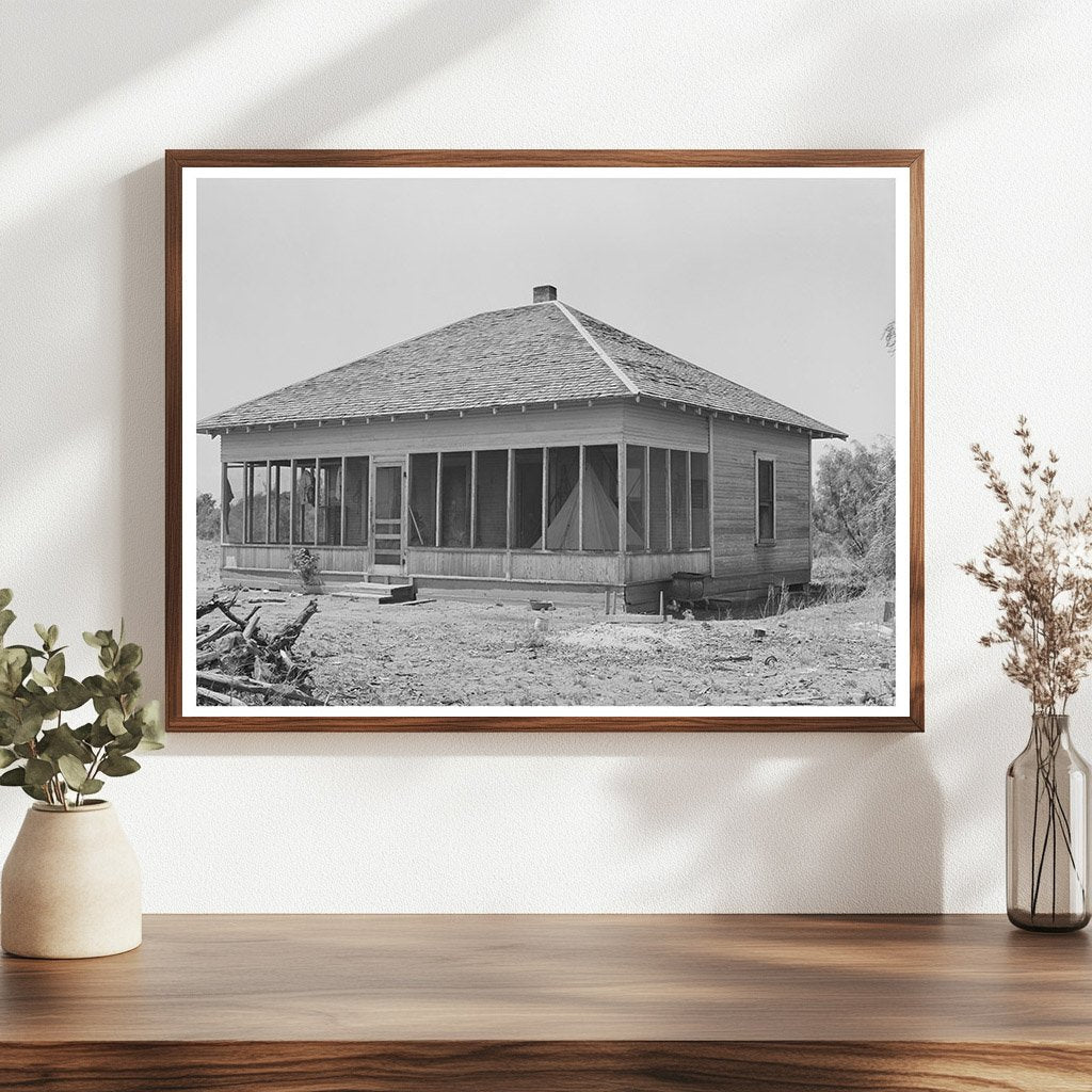 Bunkhouse at SMS Ranch Spur Texas May 1939 - Available at KNOWOL