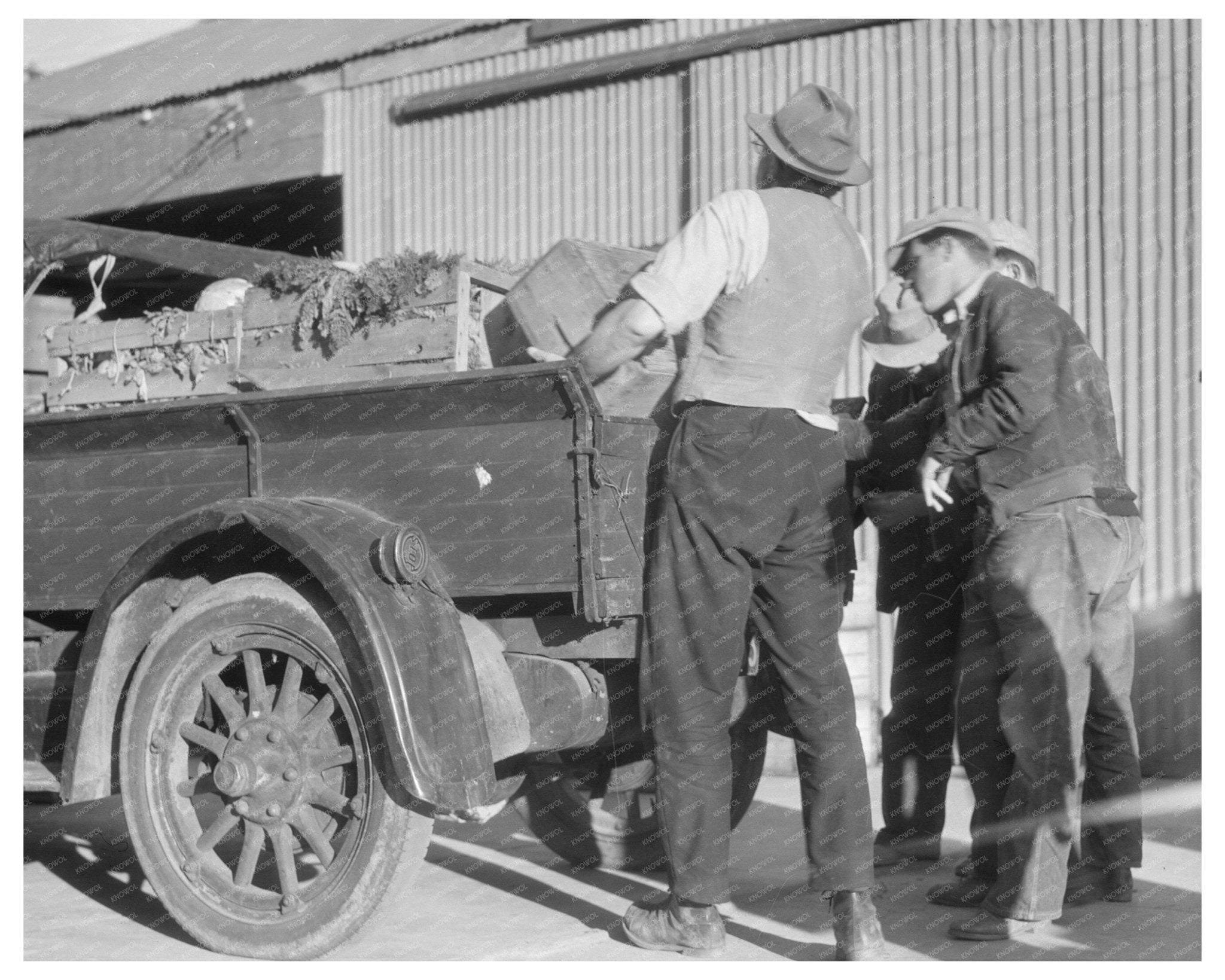 Burbank California Self - Help Cooperative 1936 Vintage Image - Available at KNOWOL