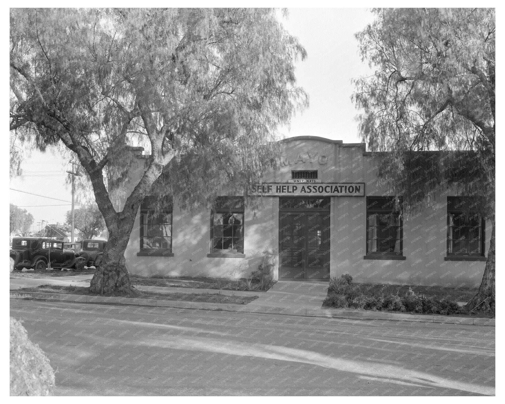 Burbank California Self - Help Cooperative Unit February 1936 Vintage Image - Available at KNOWOL
