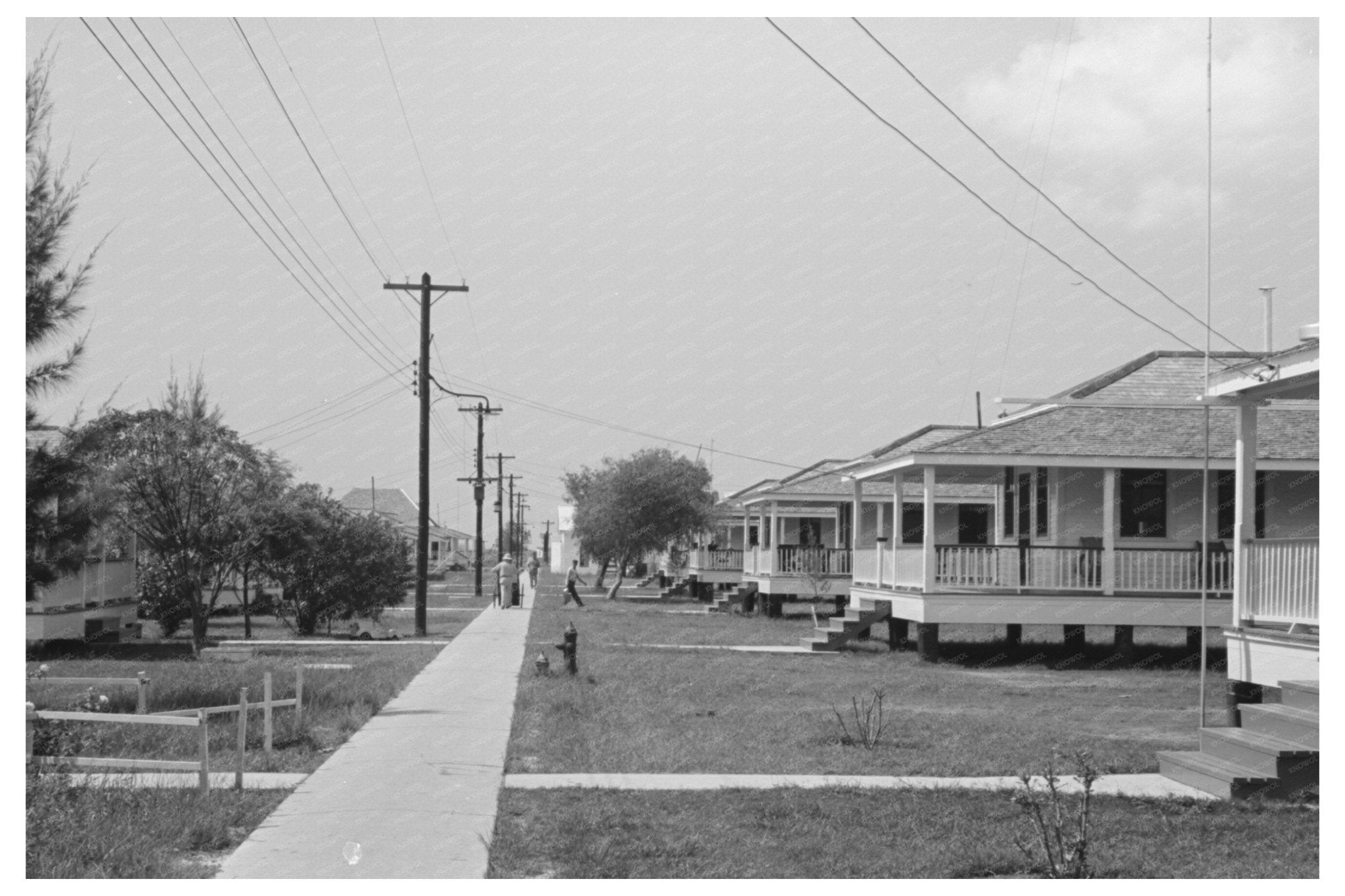 Burrwood Louisiana Cottages for Dredging Operations 1938 - Available at KNOWOL