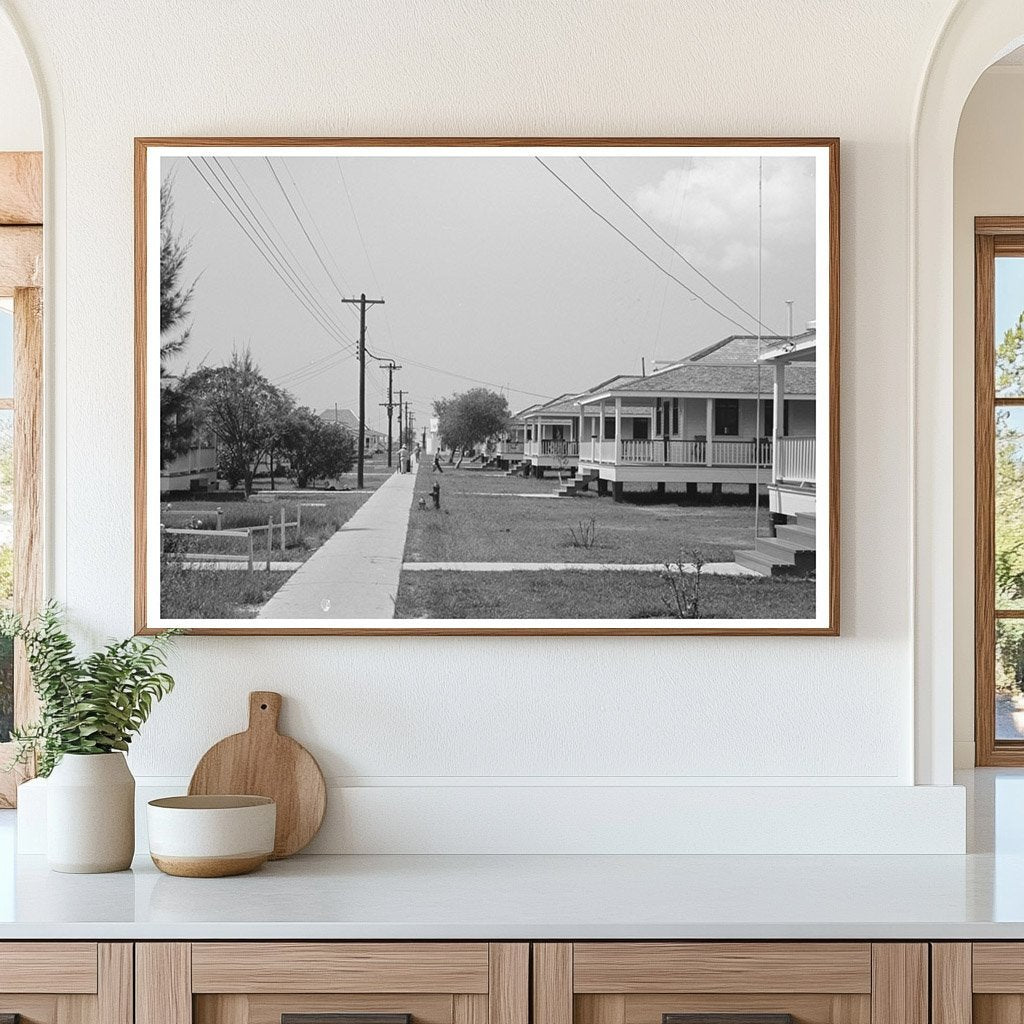 Burrwood Louisiana Cottages for Dredging Operations 1938 - Available at KNOWOL