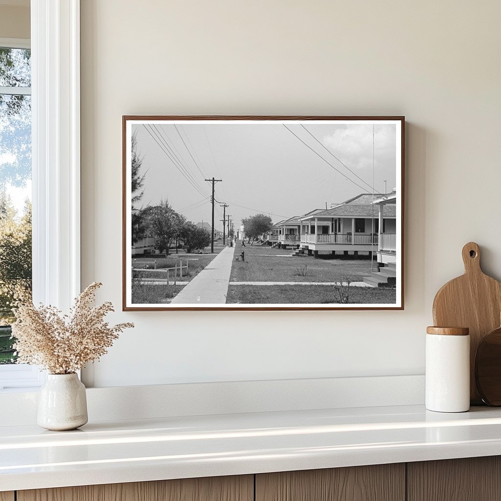 Burrwood Louisiana Cottages for Dredging Operations 1938 - Available at KNOWOL