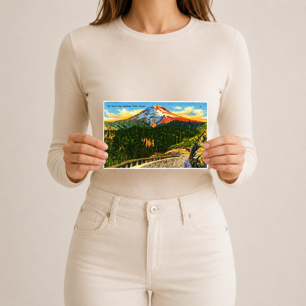 Hood, Mount, OR: Mt. Hood from Buzzards Point
