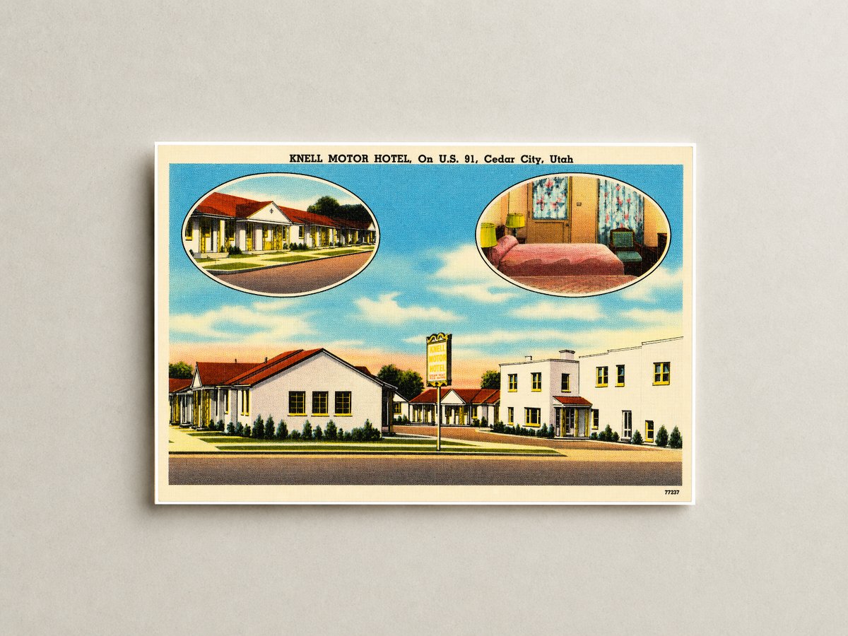 Cedar City, UT: Knell Motor Hotel, on U.S. 91