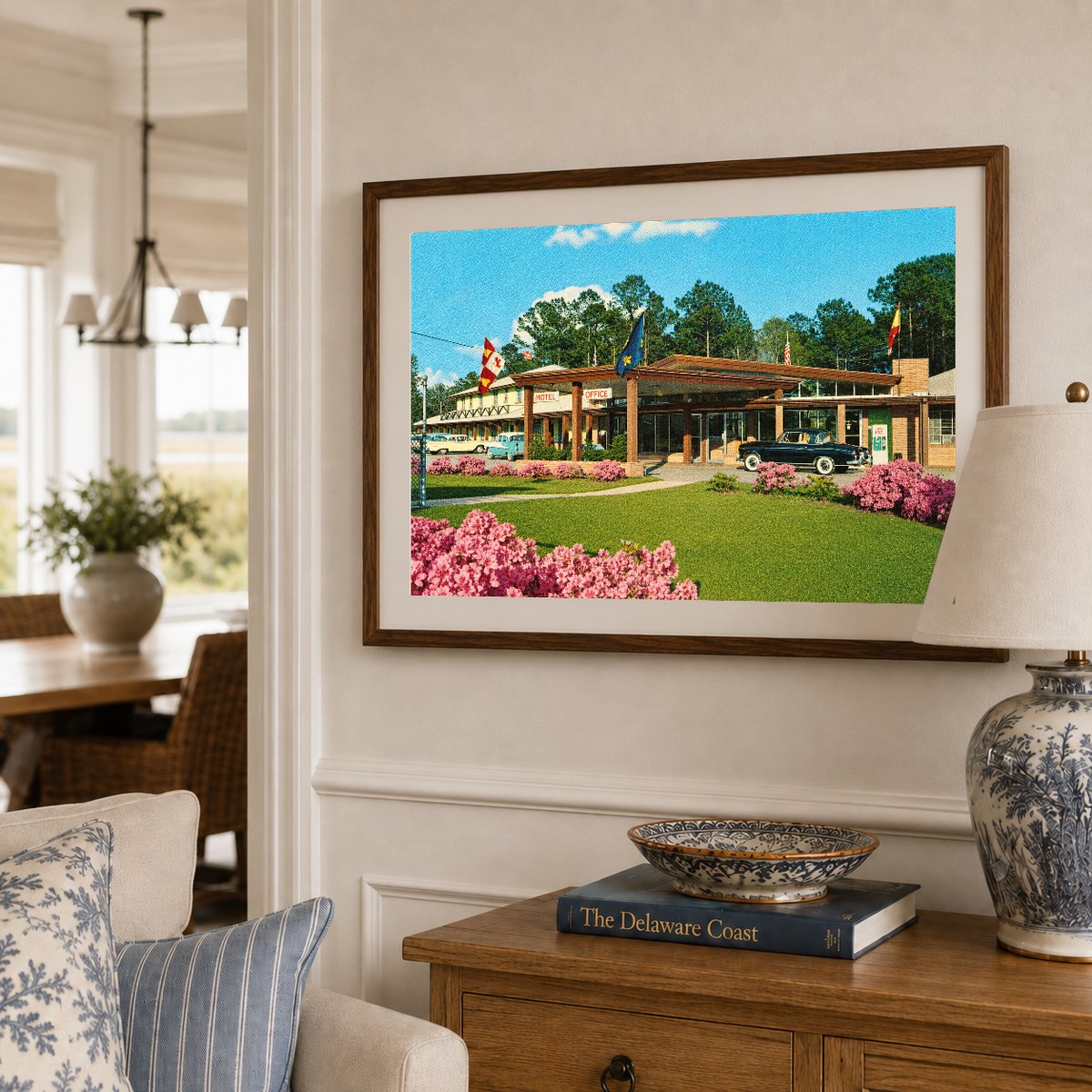 Mobile, AL: Spanish Fort Motel is located on a spacious, beautifully landscaped grounds, 8 miles E. of Mobile