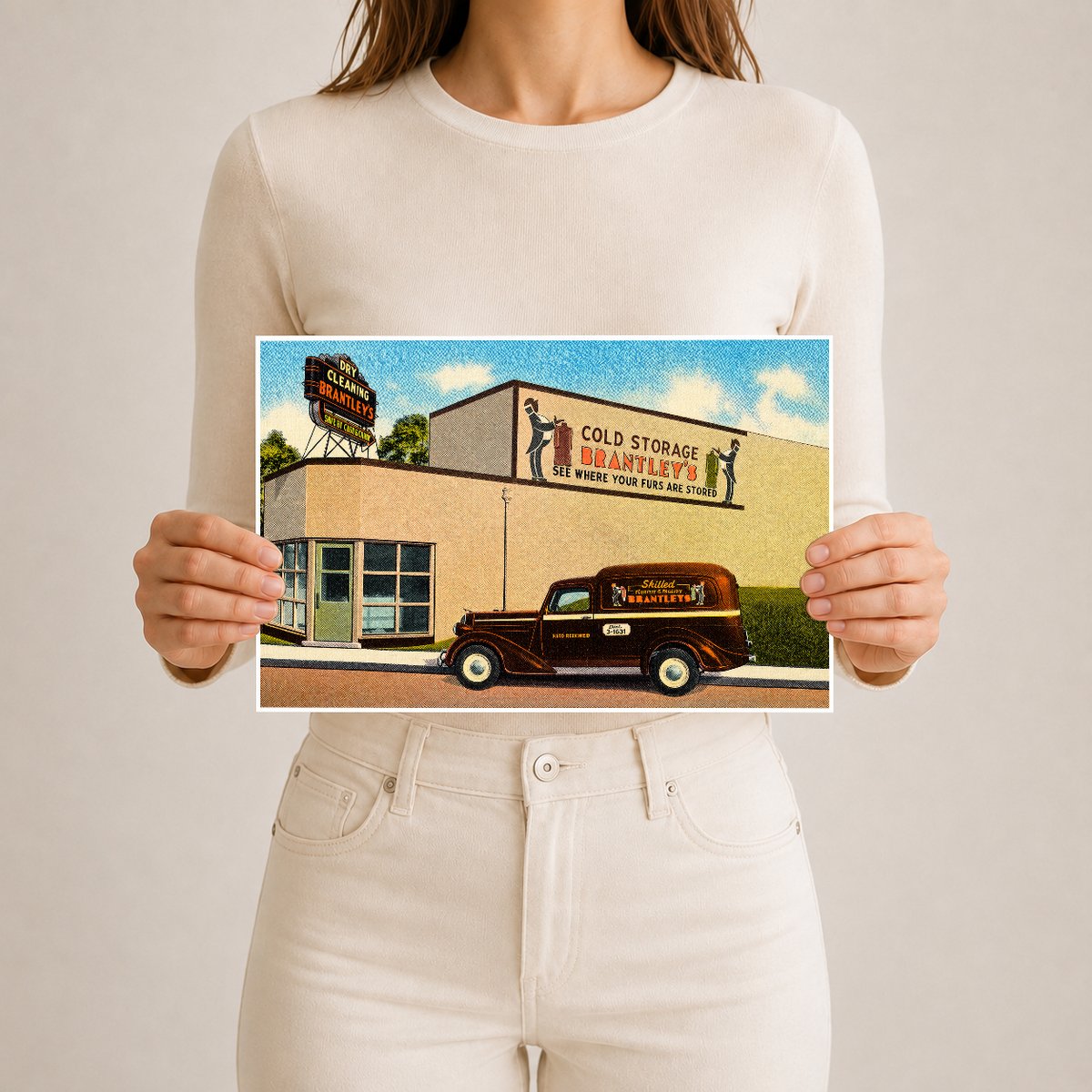 Jackson, MS: Brantley's Dry Cleaning, Brantley's Cold Storage, see where your furs are stored