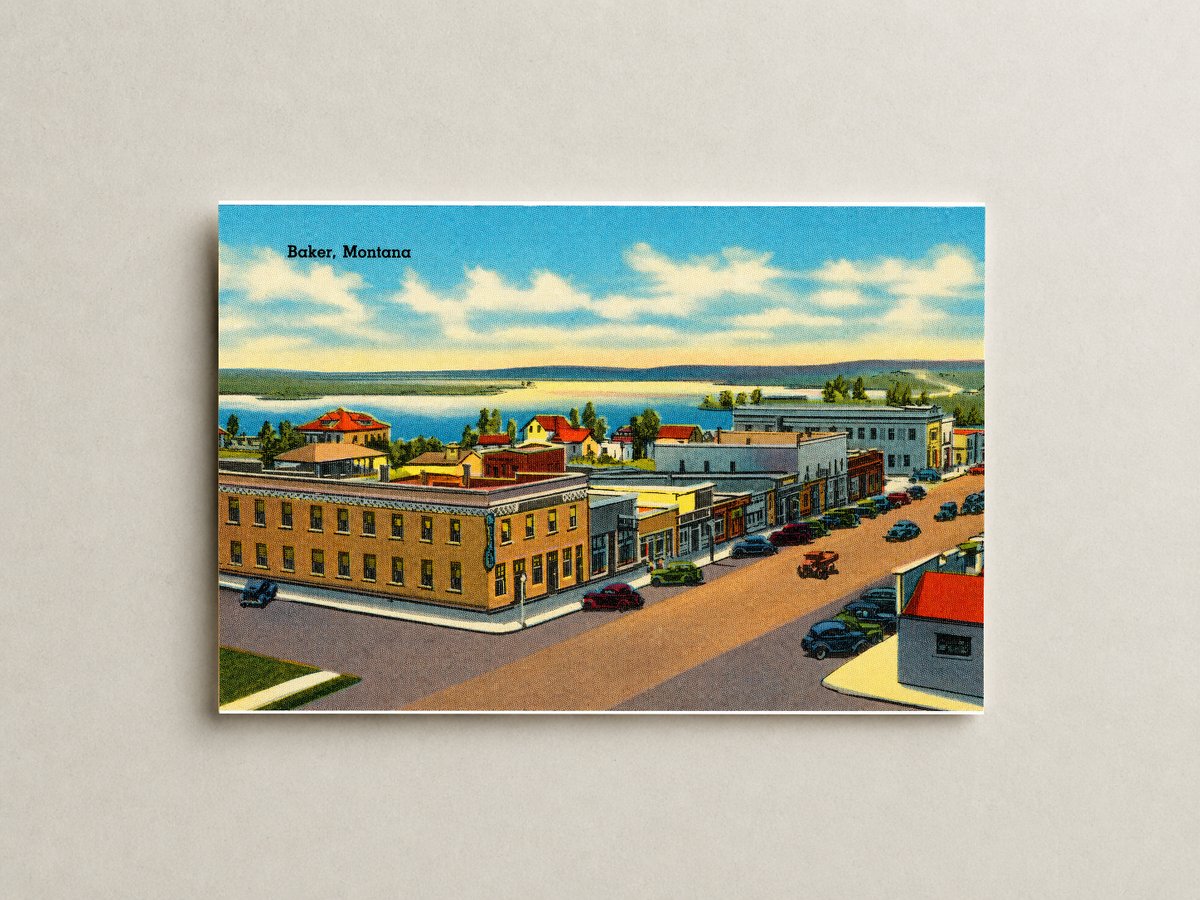 Baker, MT: Historic View
