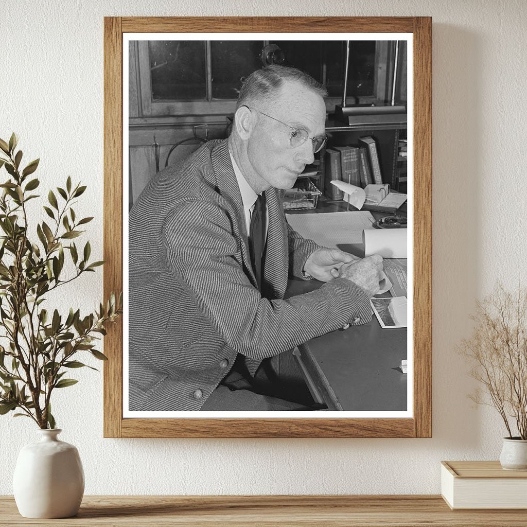 C.A. Lee Cashier at Intercontinental Rubber Producers 1941 - Available at KNOWOL