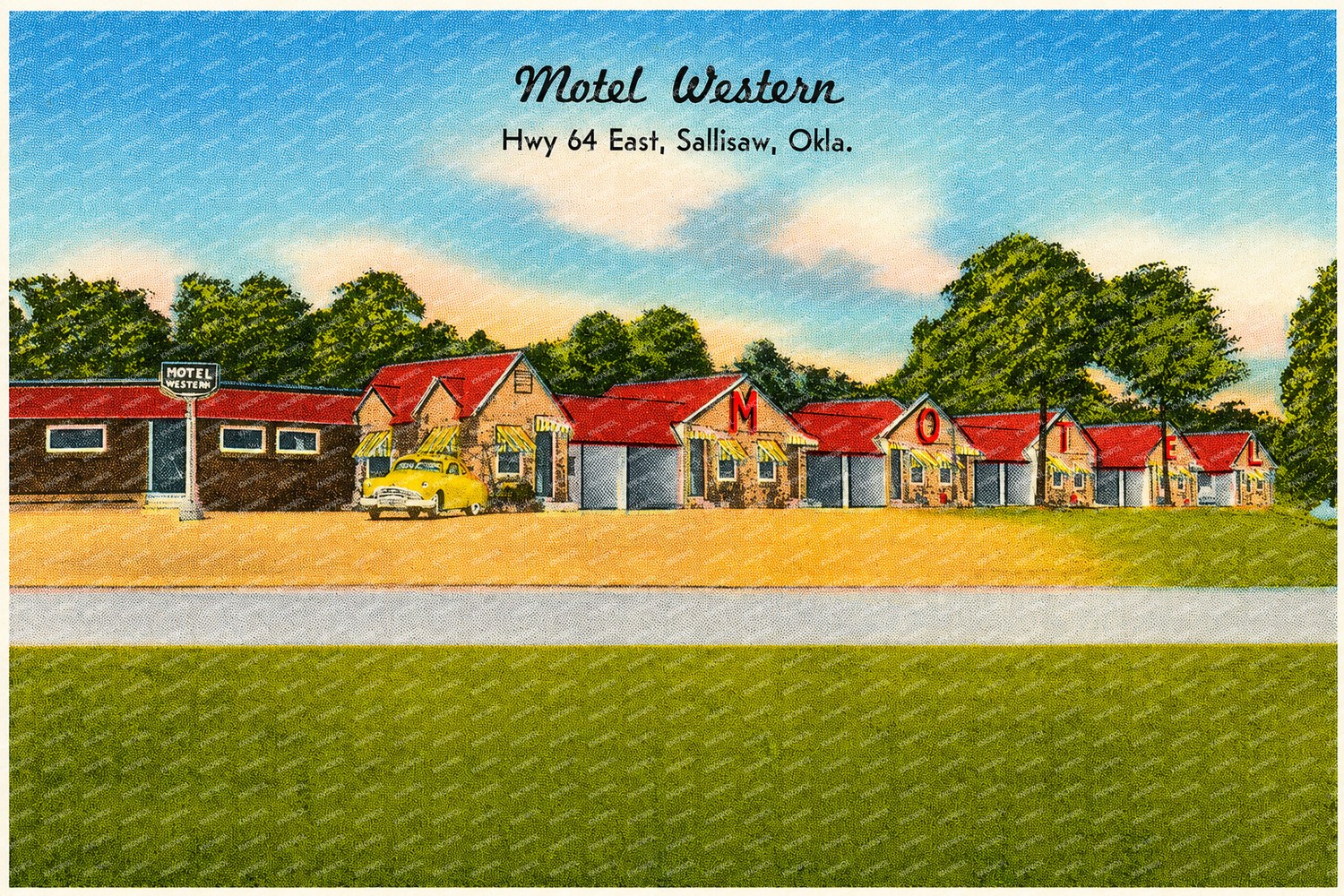 Sallisaw, OK: Motel Western, Hwy 64 East