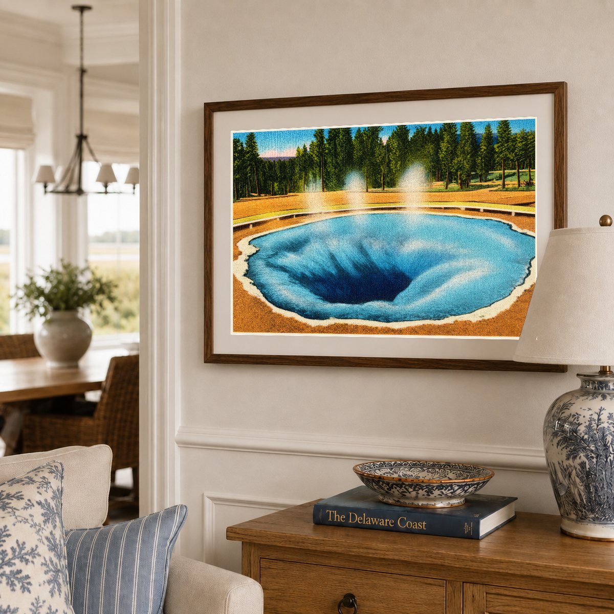 Yellowstone National Park, WY: Morning Glory Pool