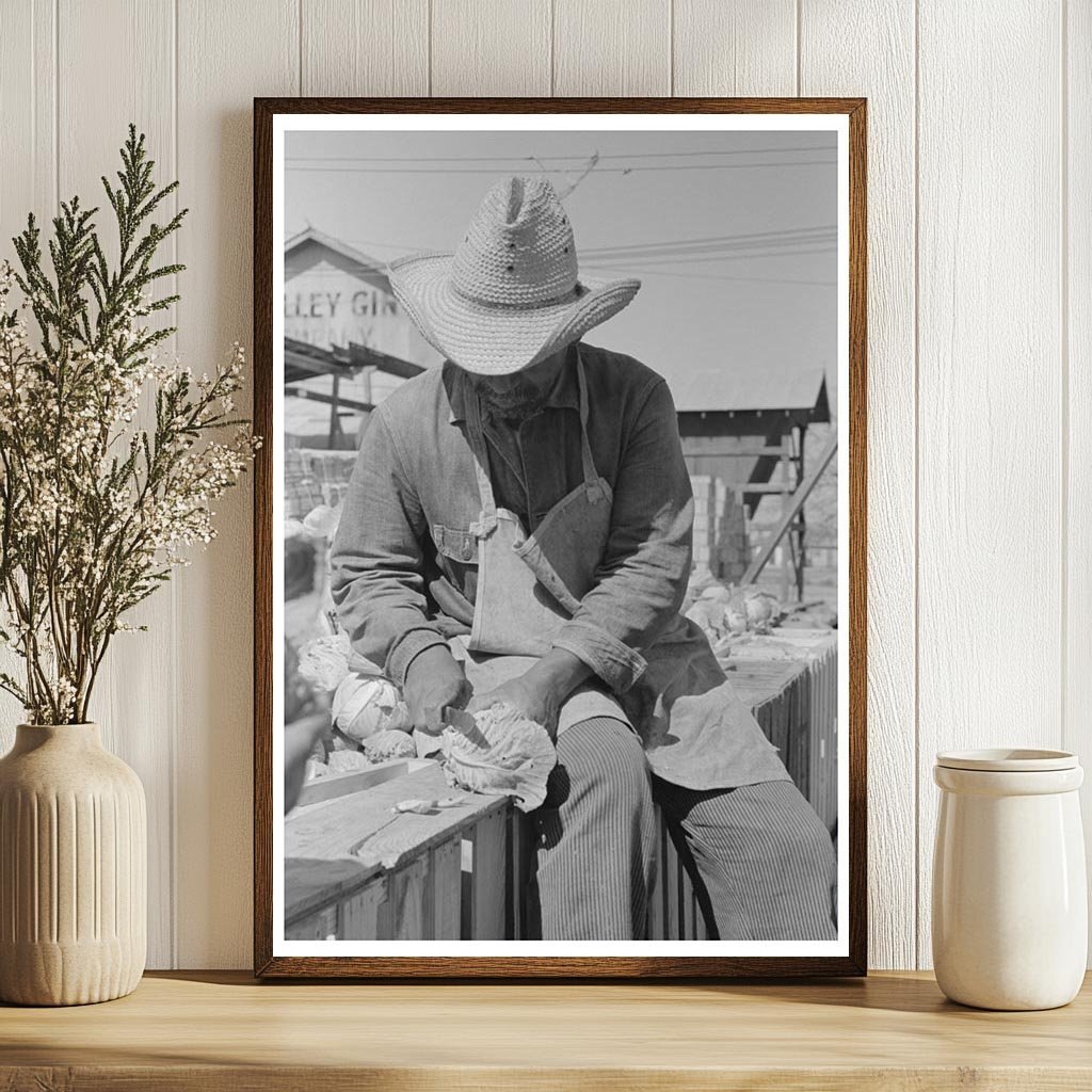 Cabbage Workers at Vegetable Packing Plant February 1939 - Available at KNOWOL