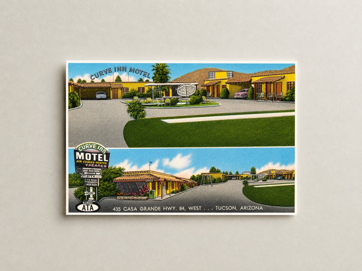 Tucson, AZ: Curve Inn Motel, 435 Casa Grande hwy. 84 west