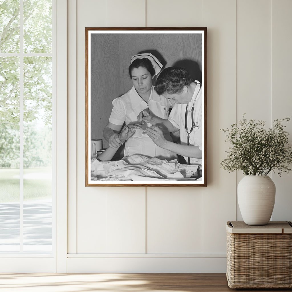 Cairns General Hospital 1942 Farm Workers Healthcare Scene - Available at KNOWOL