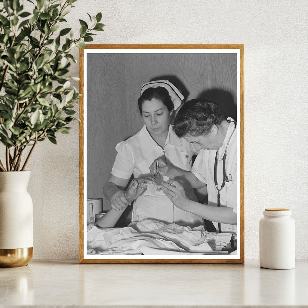 Cairns General Hospital 1942 Farm Workers Healthcare Scene - Available at KNOWOL