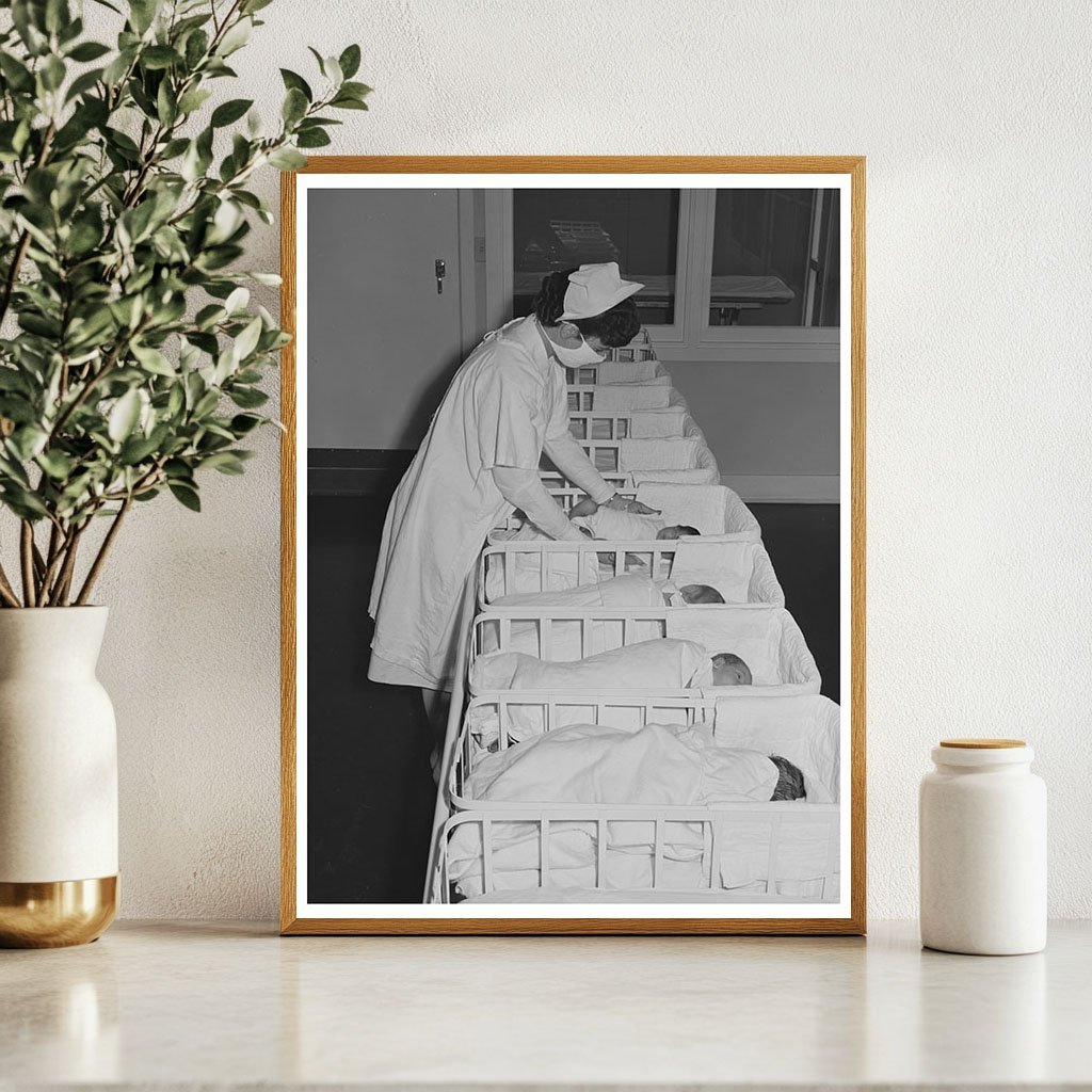 Cairns General Hospital Nursery February 1942 Image - Available at KNOWOL