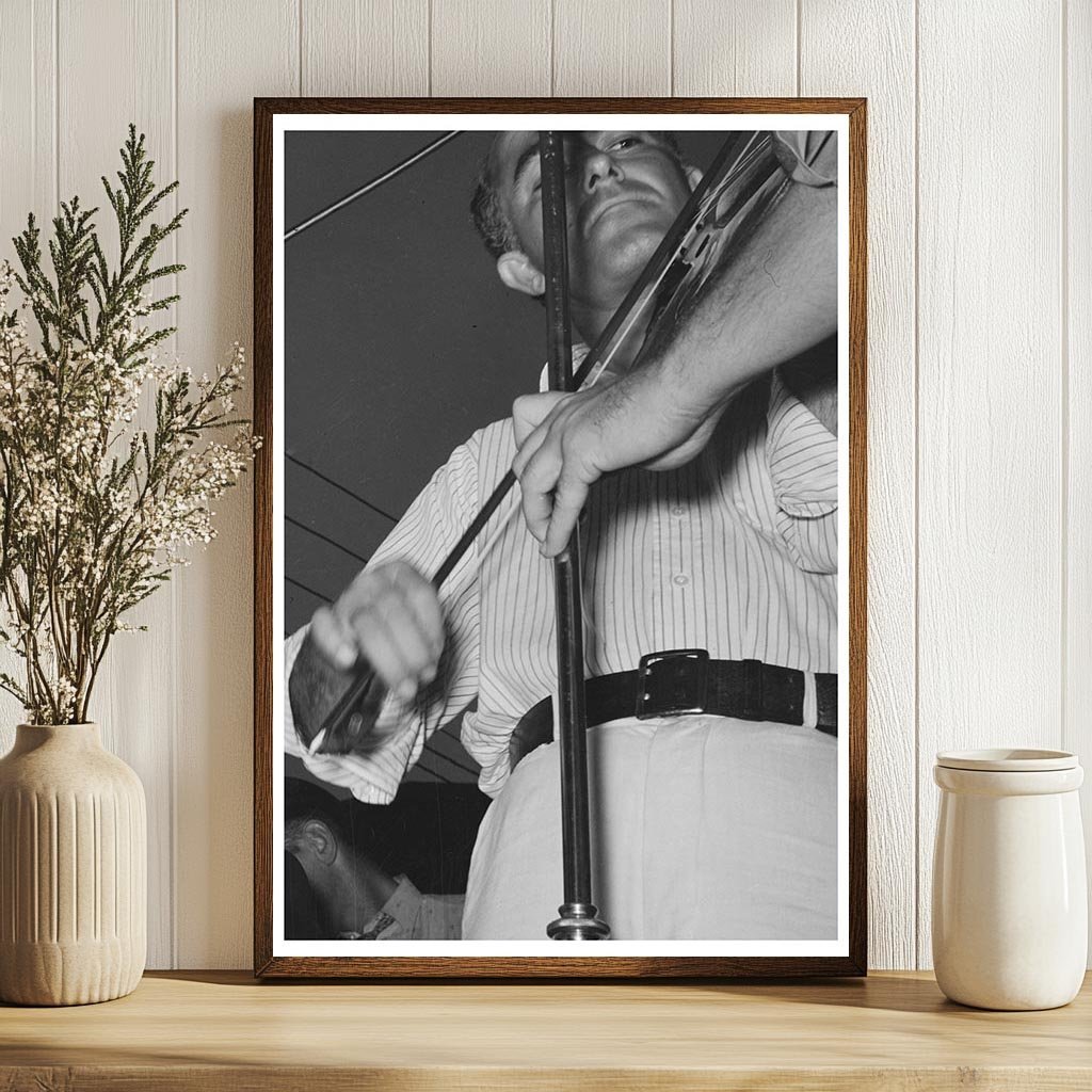 Cajun Band Contest at National Rice Festival 1938 - Available at KNOWOL