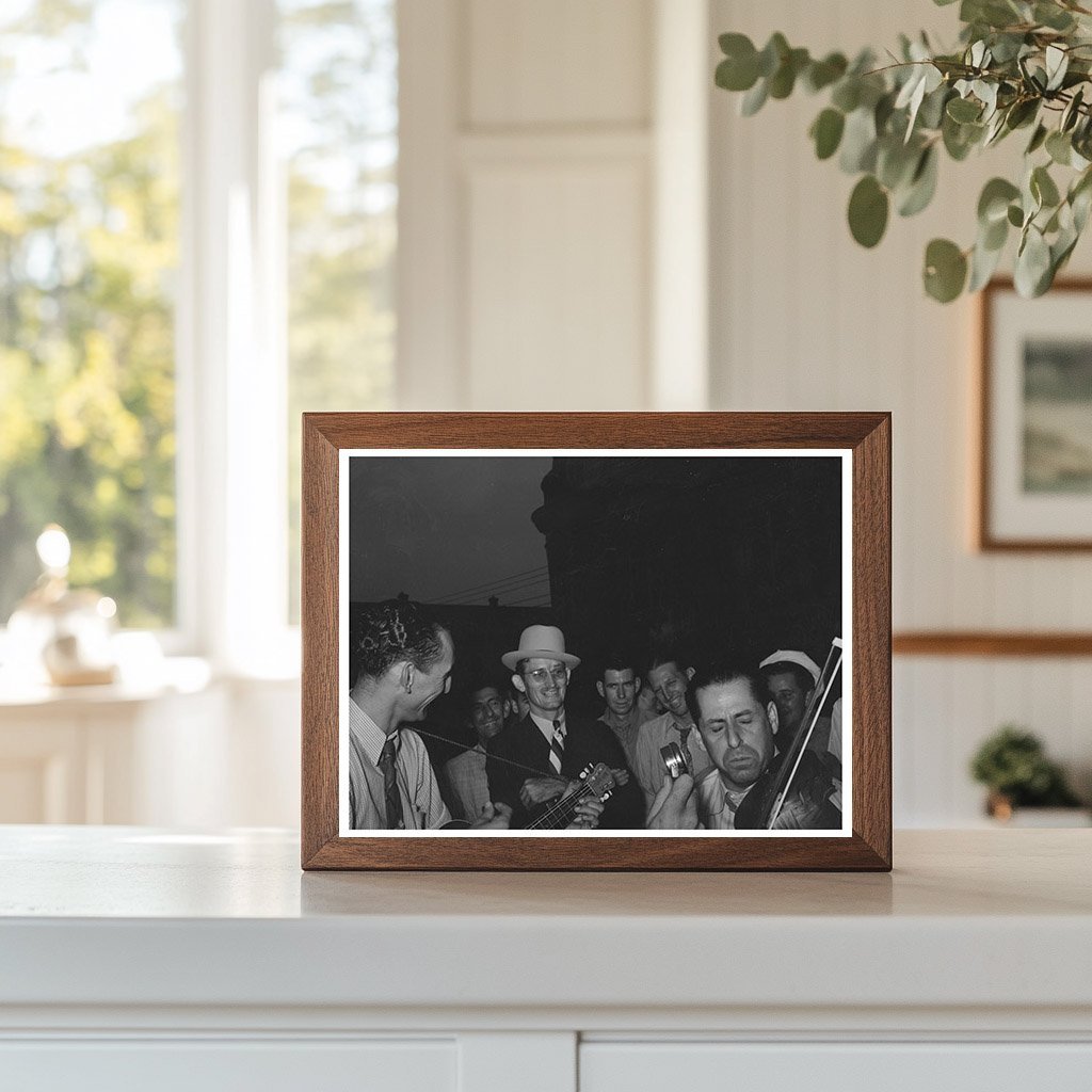 Cajun Band Contest National Rice Festival 1938 Crowley Louisiana - Available at KNOWOL