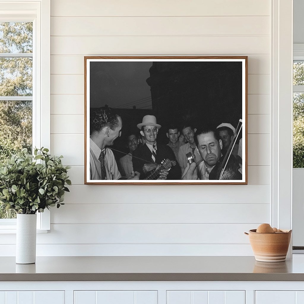 Cajun Band Contest National Rice Festival 1938 Crowley Louisiana - Available at KNOWOL