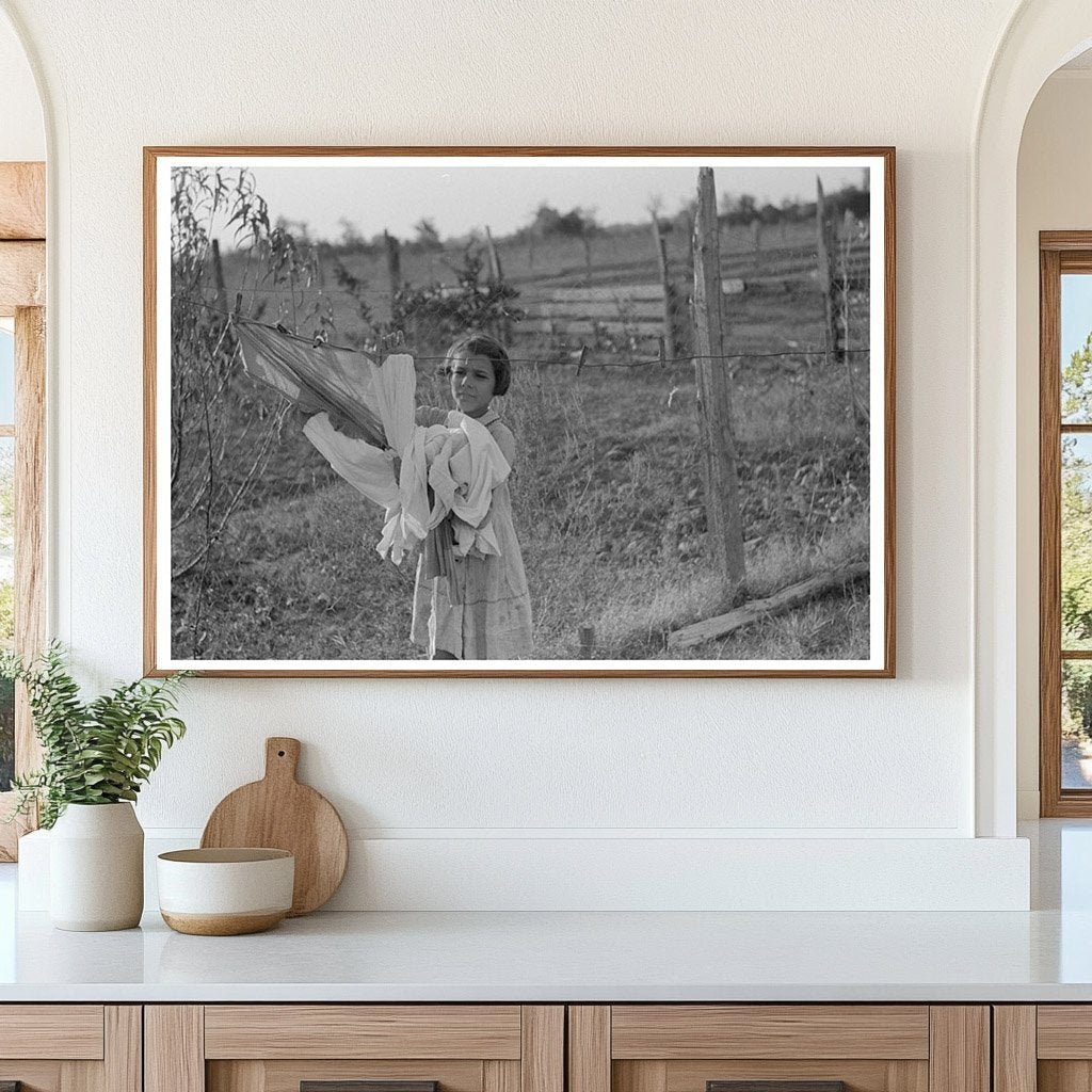 Cajun Farmers Daughter in New Iberia Louisiana 1938 - Available at KNOWOL