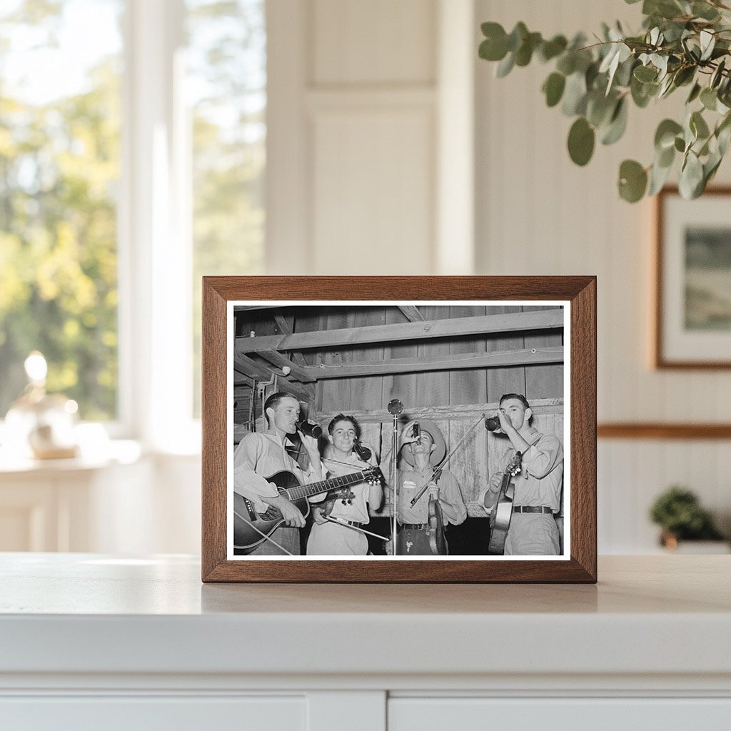 Cajun Orchestra Intermission Crowley Louisiana 1938 - Available at KNOWOL