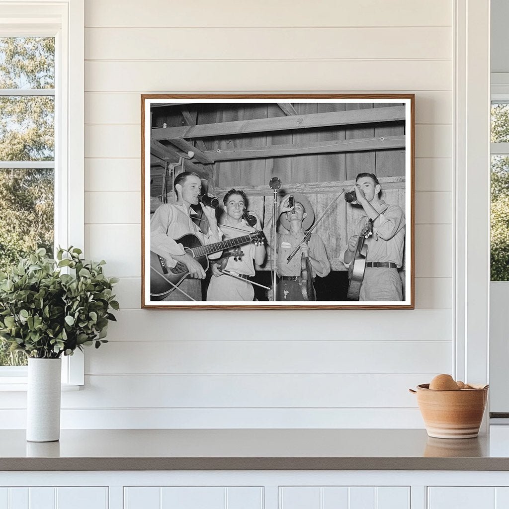 Cajun Orchestra Intermission Crowley Louisiana 1938 - Available at KNOWOL