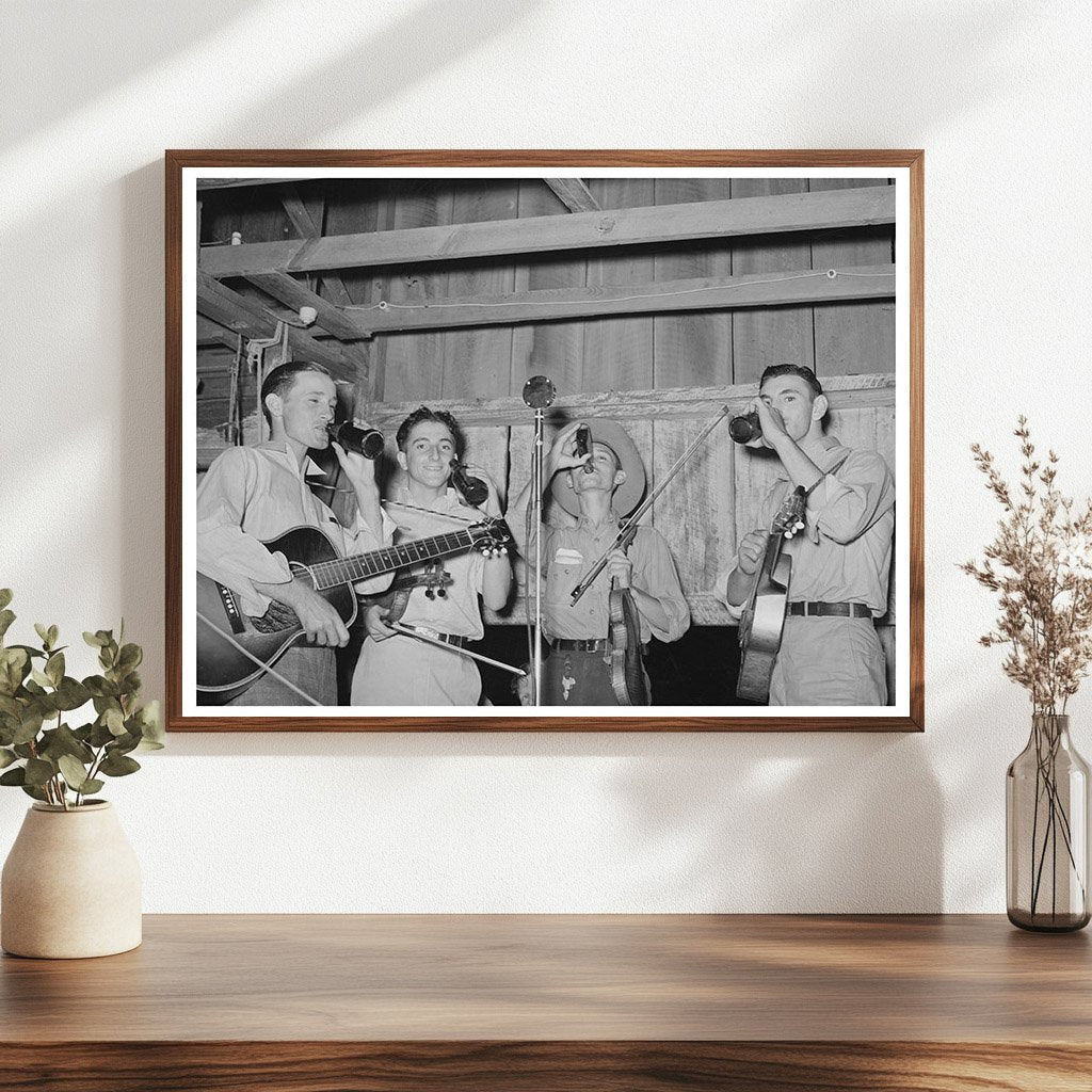 Cajun Orchestra Intermission Crowley Louisiana 1938 - Available at KNOWOL