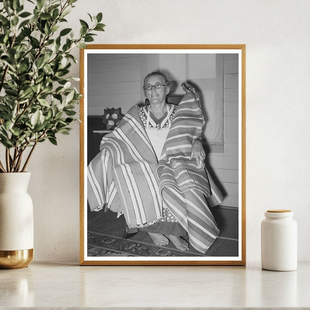 Cajun Woman in Crowley Louisiana October 1938 Vintage Image - Available at KNOWOL