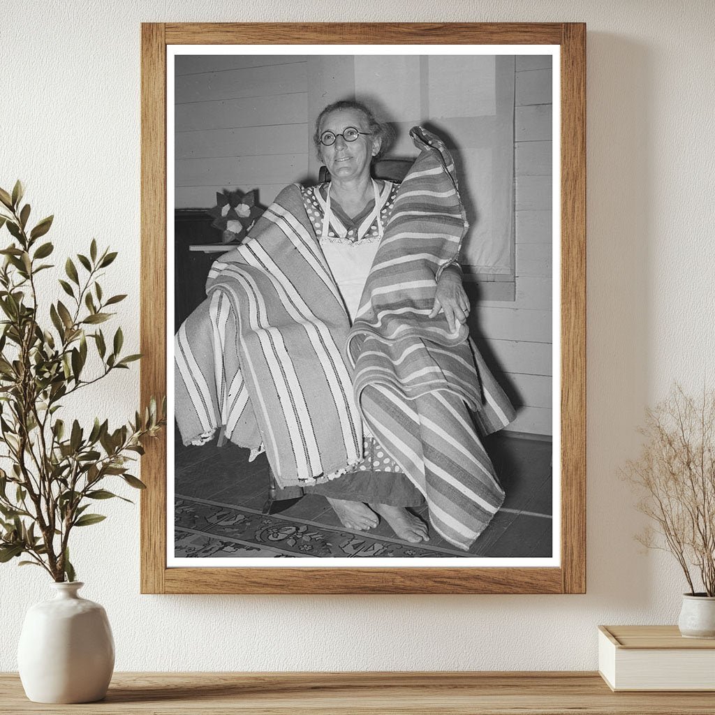 Cajun Woman in Crowley Louisiana October 1938 Vintage Image - Available at KNOWOL