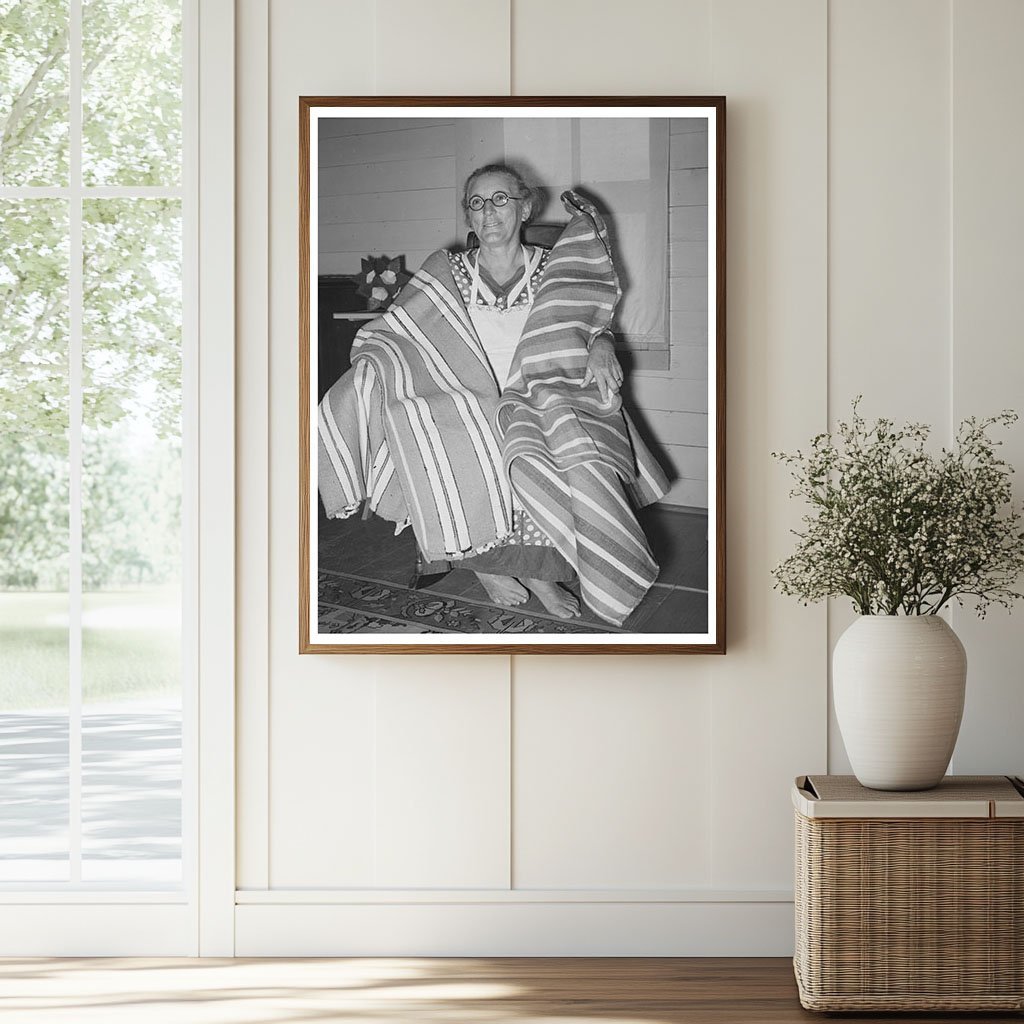 Cajun Woman in Crowley Louisiana October 1938 Vintage Image - Available at KNOWOL