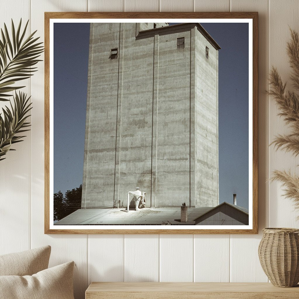 Caldwell Idaho Grain Elevators Vintage Photo July 1941 - Available at KNOWOL