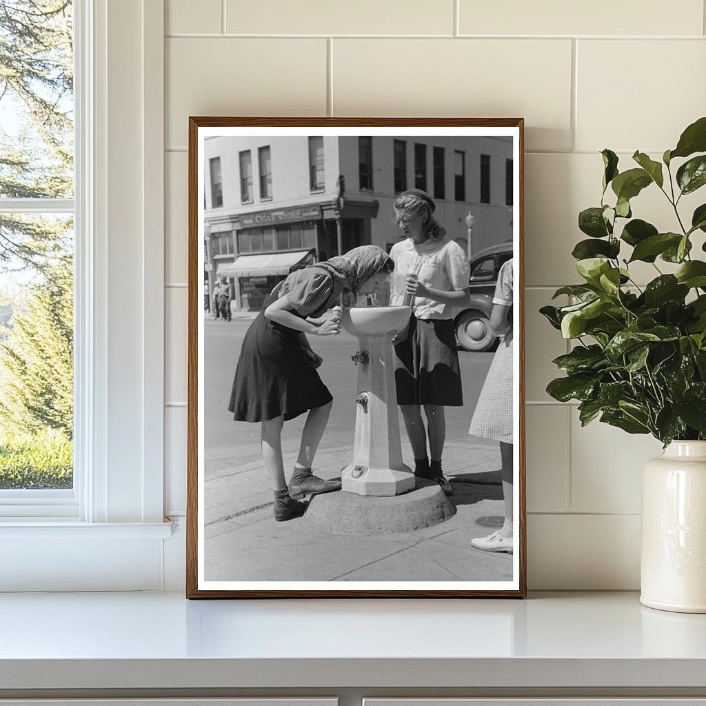 Caldwell Idaho Water Fountain 1941 - Available at KNOWOL