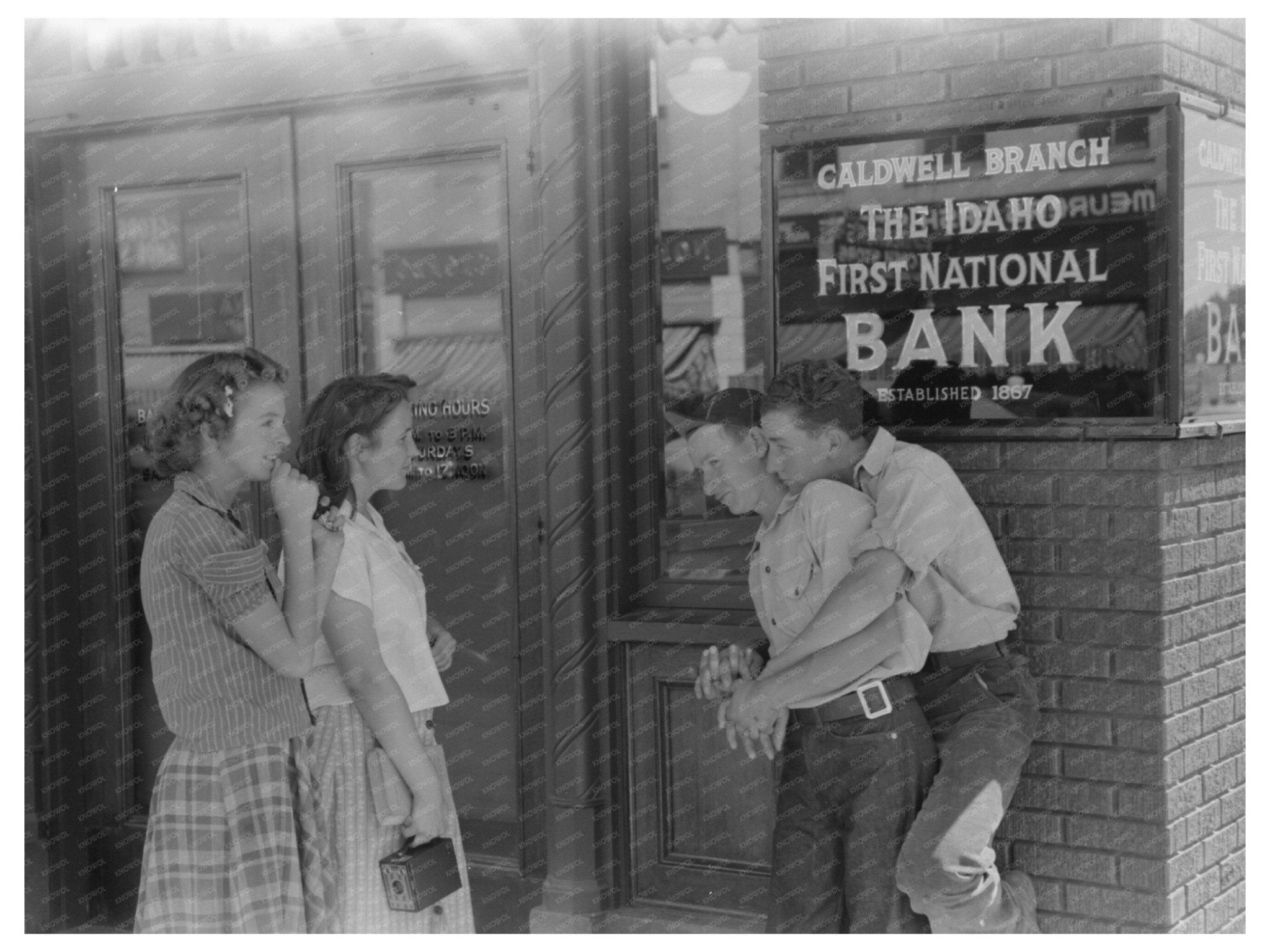 Caldwell Idaho Youth Vintage Photo 1941 - Available at KNOWOL