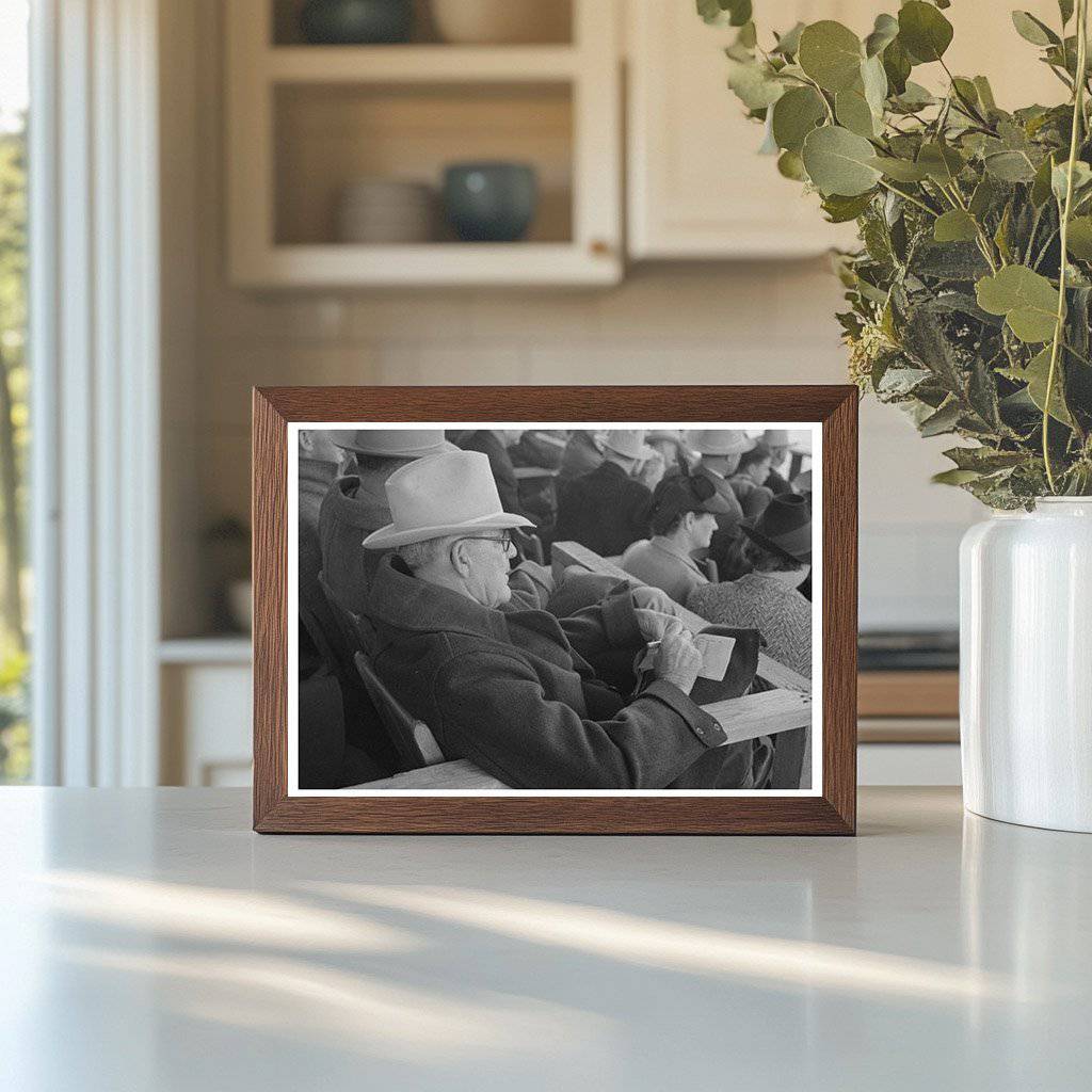 Calf Roping Event Spectator San Angelo Texas 1940 - Available at KNOWOL