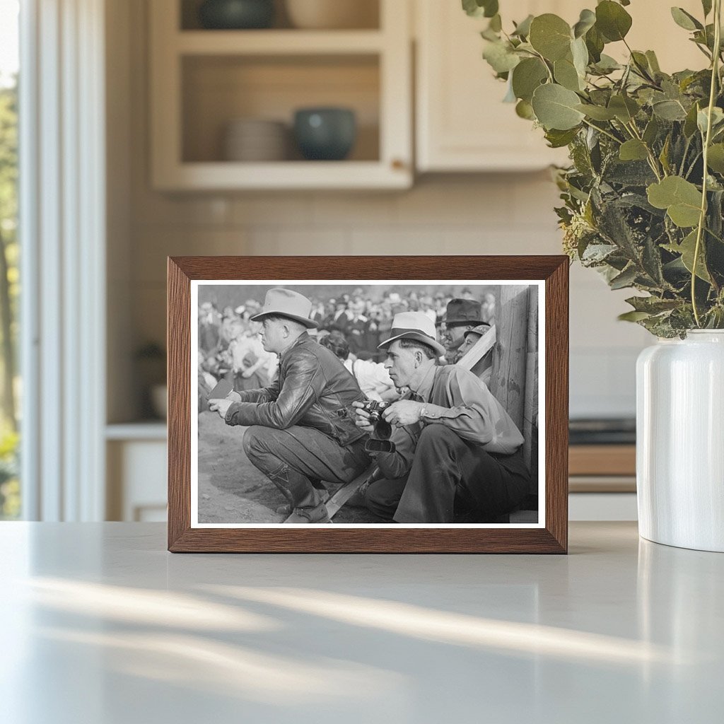 Cameraman at Miners Contest Silverton Colorado 1940 - Available at KNOWOL