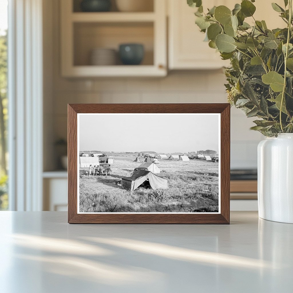 Camping Families in Klamath County Oregon 1939 - Available at KNOWOL