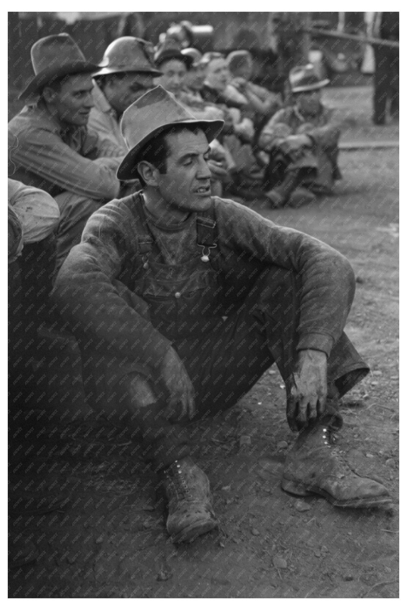 Candid Cameraman at Miners Contest Silverton 1940 - Available at KNOWOL