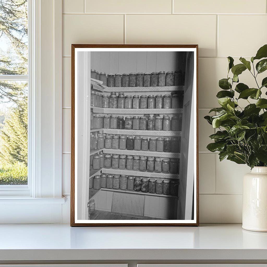 Canned Goods in Lake Dick Arkansas 1938 - Available at KNOWOL