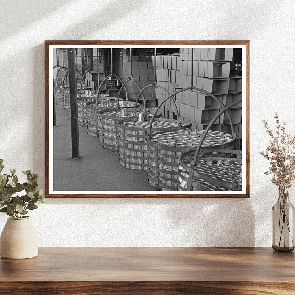 Canned Peas in Sun Prairie Factory June 1937 - Available at KNOWOL