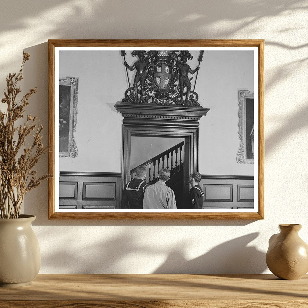 Capitol Building Williamsburg Virginia 1943 Image - Available at KNOWOL