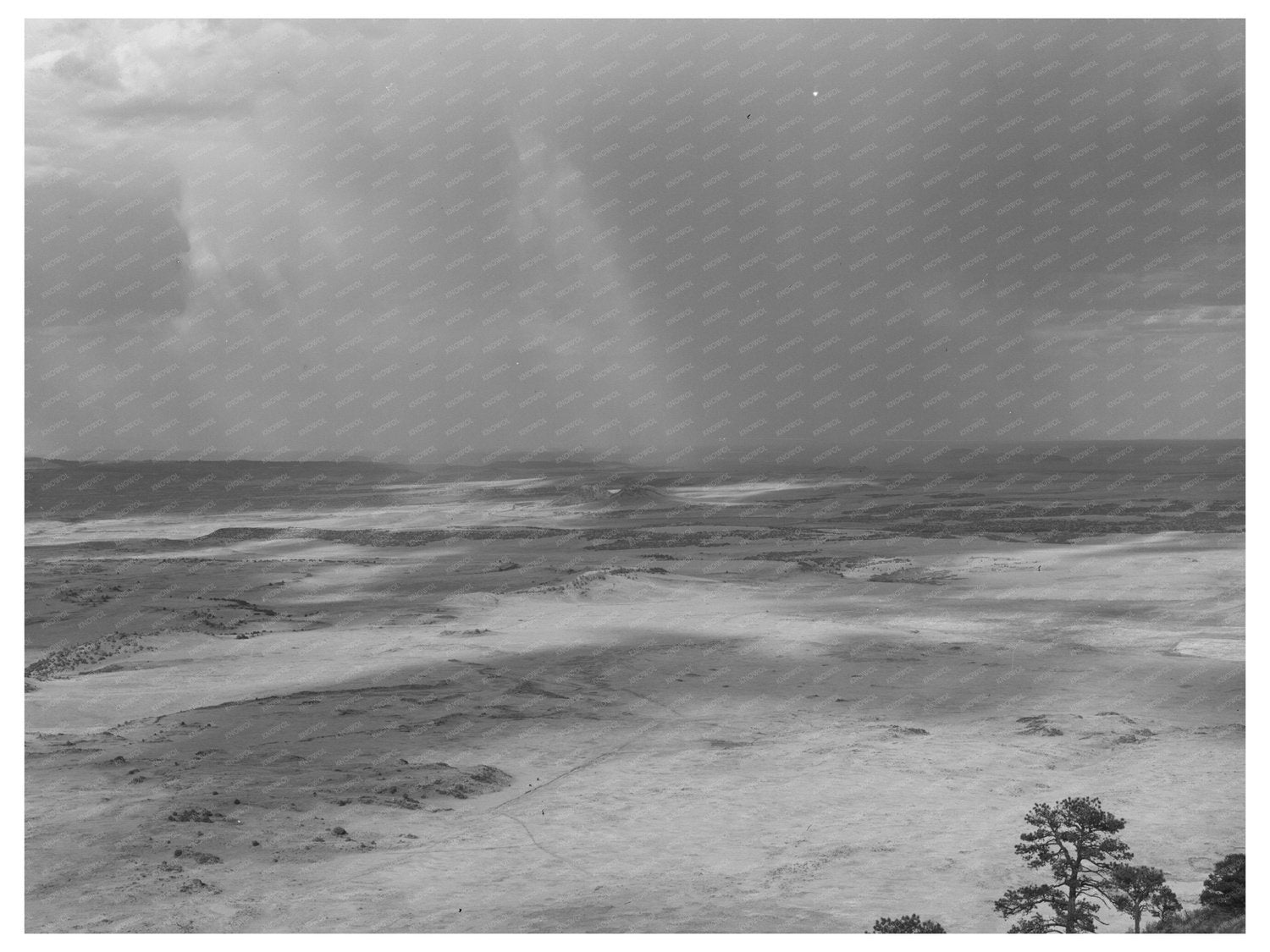 Capulin National Monument Landscape September 1939 - Available at KNOWOL