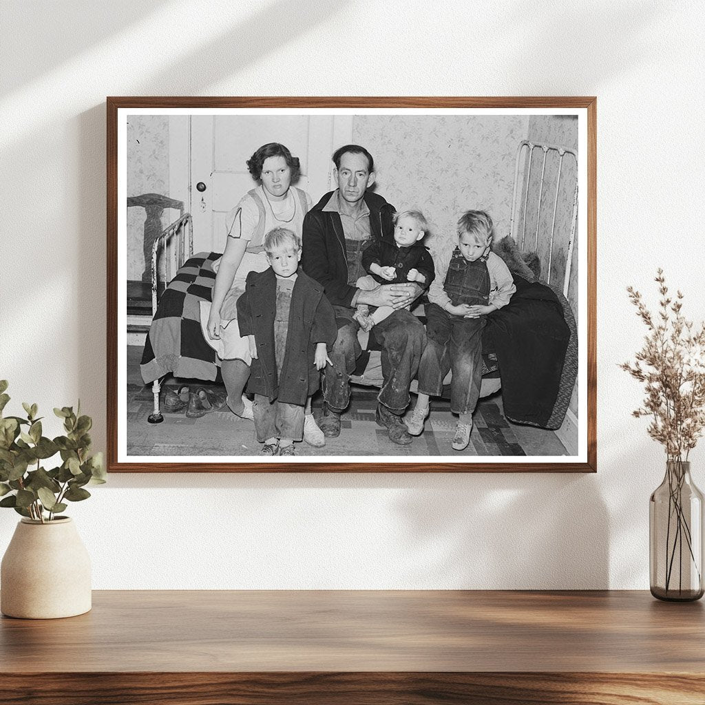 Carl Thorson Family in Drought Affected Crosby 1937 - Available at KNOWOL