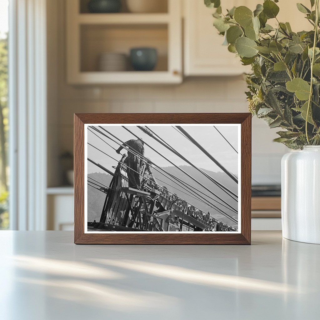 Carriages Delivering Materials at Shasta Dam December 1941 - Available at KNOWOL