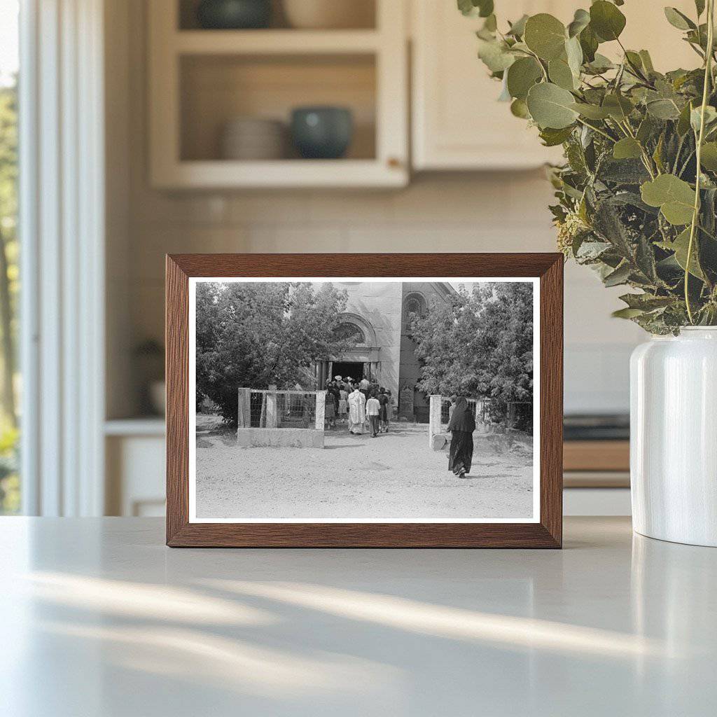 Catholic Procession in Penasco New Mexico July 1940 - Available at KNOWOL