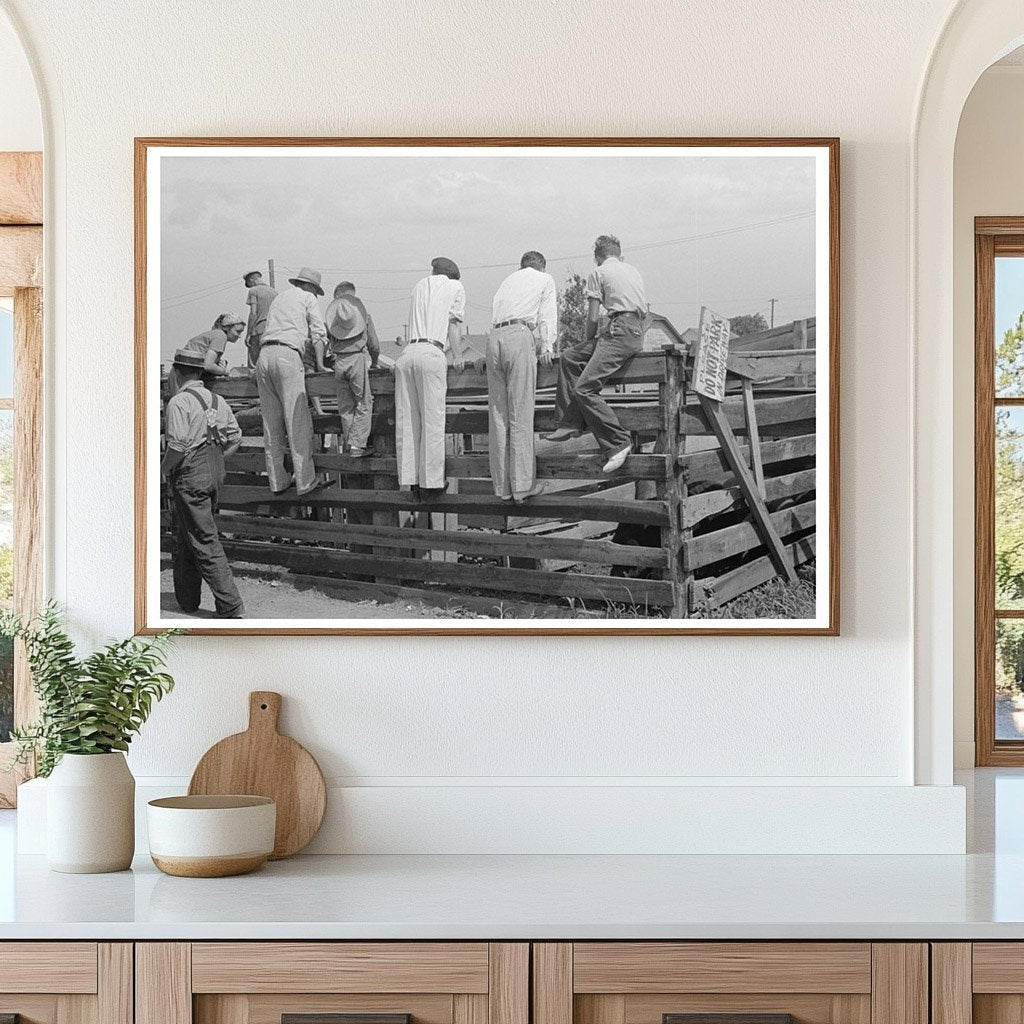 Cattle Auction in Sikeston Missouri May 1938 - Available at KNOWOL