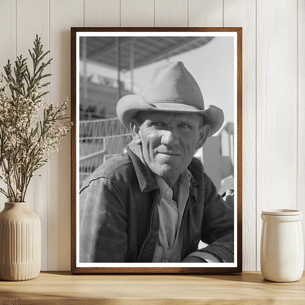 Cattleman at Imperial County Fair El Centro California 1942 - Available at KNOWOL