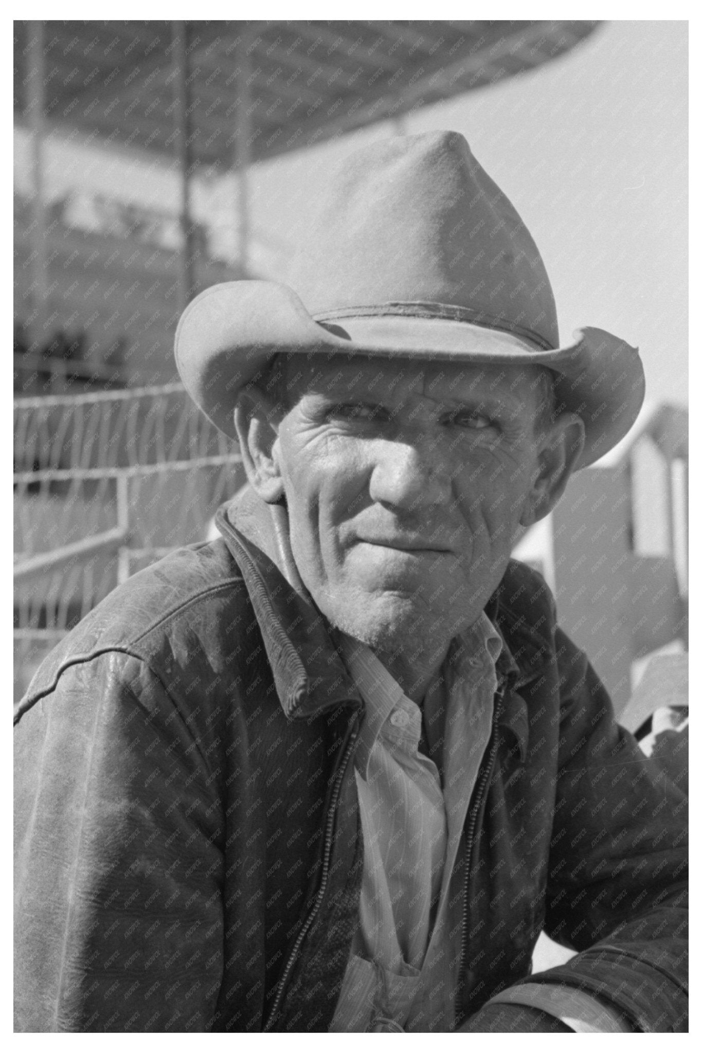 Cattleman at Imperial County Fair El Centro California 1942 - Available at KNOWOL