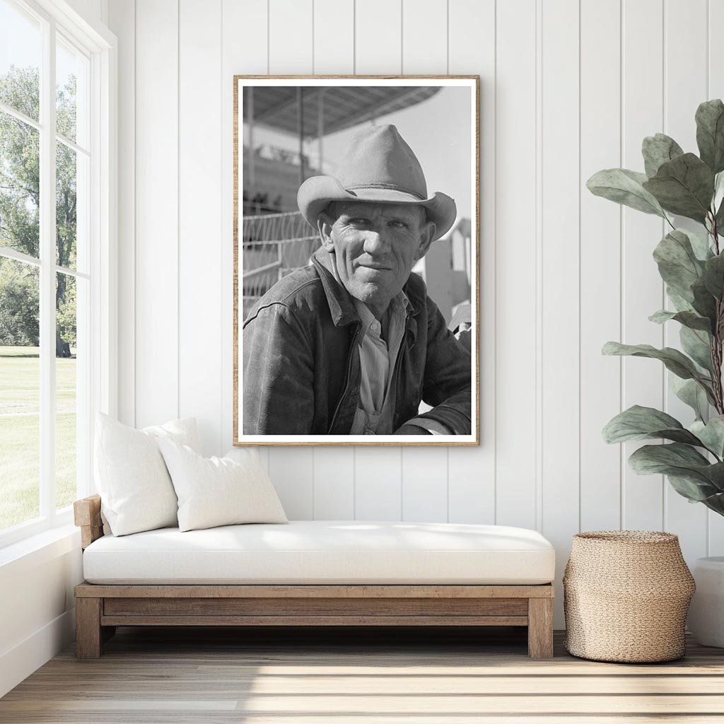 Cattleman at Imperial County Fair El Centro California 1942 - Available at KNOWOL