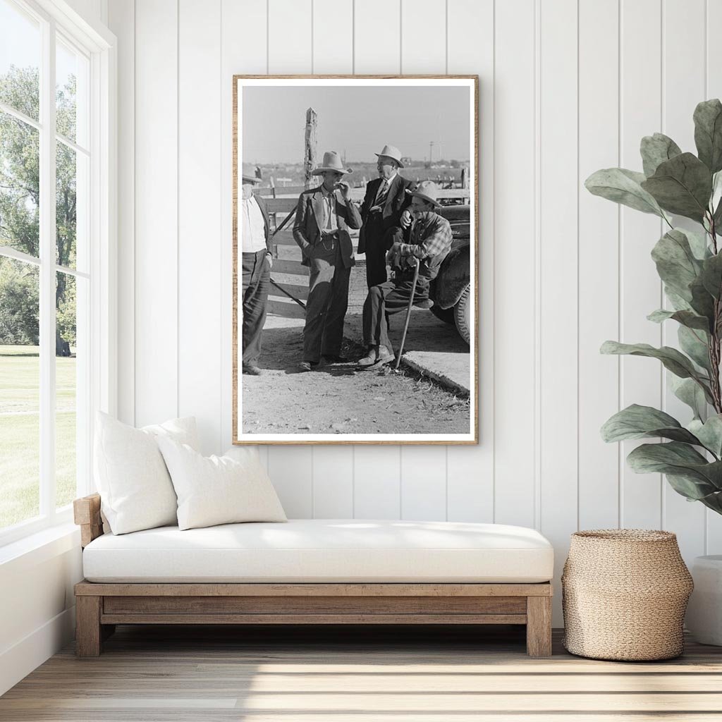 Cattlemen Scene San Angelo Texas November 1939 - Available at KNOWOL