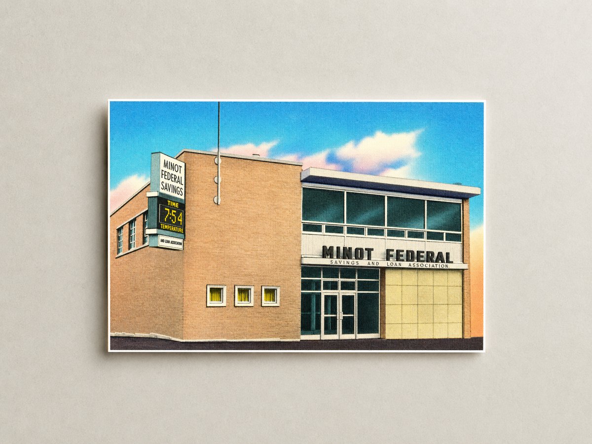 Minot, ND: Minot Federal Savings and Loan Association