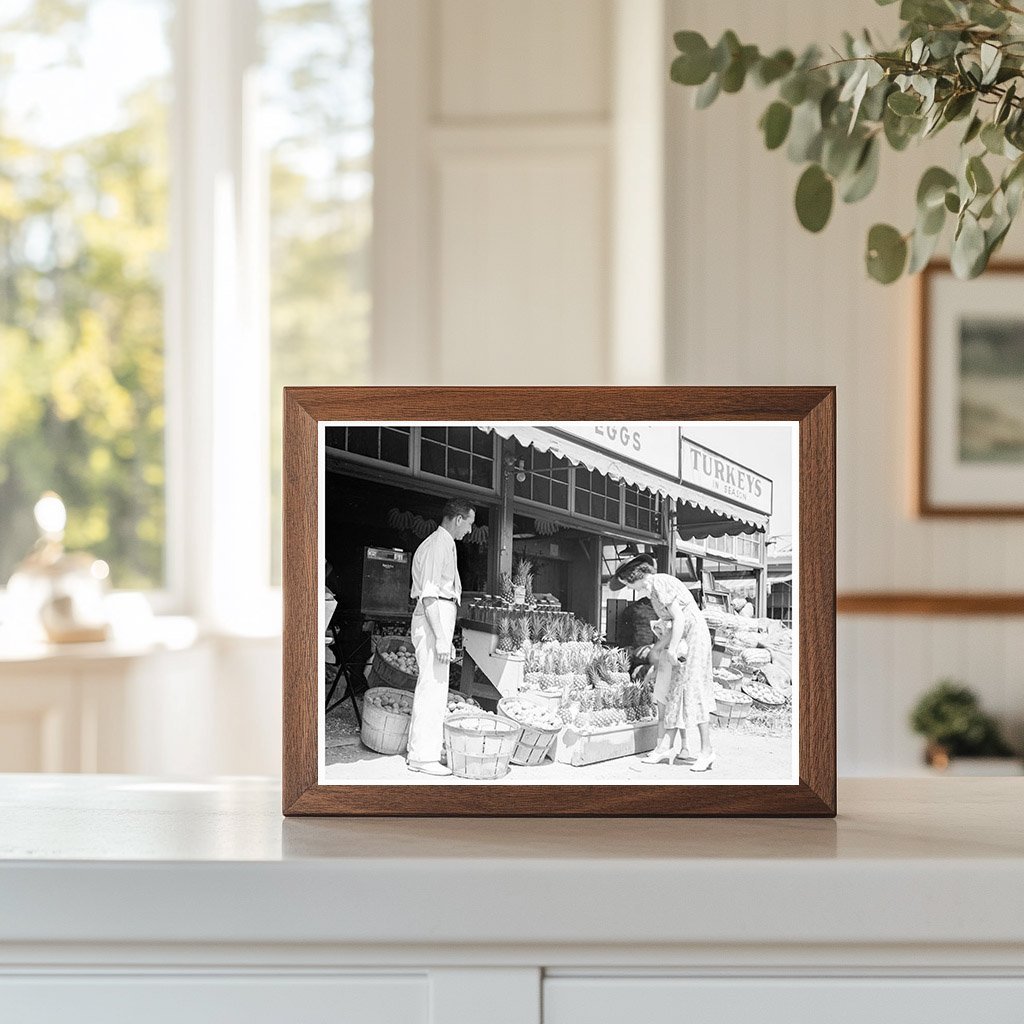 Center Market Washington DC Vintage Photo 1936 - Available at KNOWOL